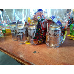 Caja con bebidas espéciales