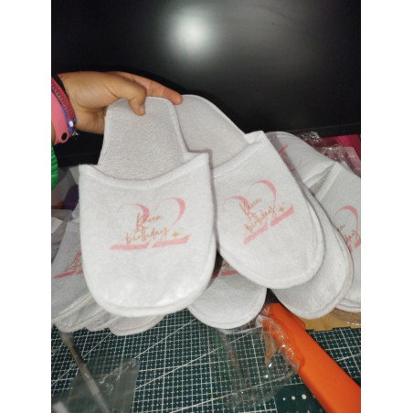 Pantuflas fiesteras.