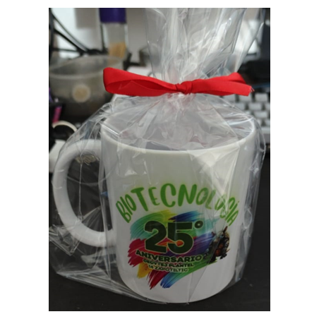 Taza cerámica sublimada 25 aniversario