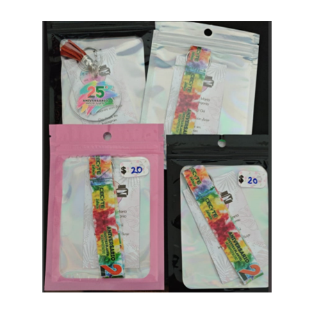 Llavero de cordón 25 aniversario