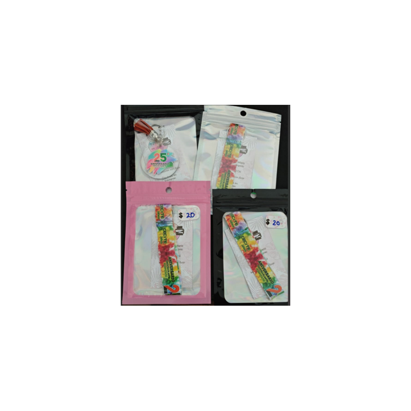 Llavero de acrílico 25 aniversario